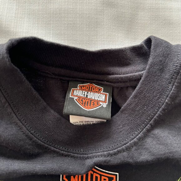 Harley-Davidson Black Men's Muscle T-Shirt Daytona Beach Seminole 2007 Made USA - Picture 5 of 10